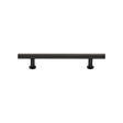 Heritage Brass Cabinet Hardware Matt Bronze / Cabinet Pull Handles / 128mm c/c Heritage Brass - Cabinet Pull T-Bar Design with 16mm Rose 128mm CTC Matt Bronze