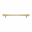 Heritage Brass Cabinet Hardware Satin Brass / Cabinet Pull Handles / 192mm c/c Heritage Brass - Cabinet Pull T-Bar Raindrop Design 192mm CTC Satin Brass Finish