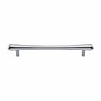 Heritage Brass Cabinet Hardware Satin Chrome / Cabinet Pull Handles / 192mm c/c Heritage Brass - Cabinet Pull T-Bar Raindrop Design 192mm CTC Satin Chrome Finish