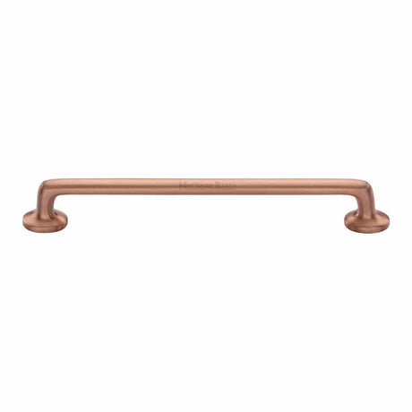Heritage Brass Cabinet Hardware Satin Rose Gold / Cabinet Pull Handles / 203mm c/c Heritage Brass - Cabinet Pull Traditional Design 203mm CTC Satin Rose Gold Finish
