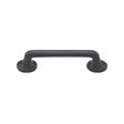 Heritage Brass Cabinet Hardware Matt Black / Cabinet Pull Handles / 96mm c/c Heritage Brass - Cabinet Pull Traditional Design 96mm CTC Matt Black Finish