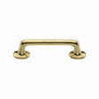 Heritage Brass Cabinet Hardware Polished Brass / Cabinet Pull Handles / 96mm c/c Heritage Brass - Cabinet Pull Traditional Design 96mm CTC Polished Brass Finish
