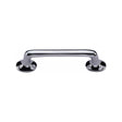 Heritage Brass Cabinet Hardware Polished Chrome / Cabinet Pull Handles / 96mm c/c Heritage Brass - Cabinet Pull Traditional Design 96mm CTC Polished Chrome Finish