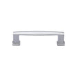 Heritage Brass Cabinet Hardware Satin Chrome / Cabinet Pull Handles / 102mm c/c Heritage Brass - Cabinet Pull Vintage Design 102mm CTC Satin Chrome Finish