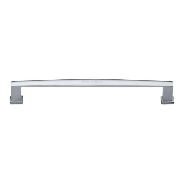 Heritage Brass Cabinet Hardware Satin Chrome / Cabinet Pull Handles / 203mm c/c Heritage Brass - Cabinet Pull Vintage Design 203mm CTC Satin Chrome Finish