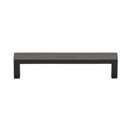 Heritage Brass Cabinet Hardware Matt Bronze / Cabinet Pull Handles / 128mm c/c Heritage Brass - Cabinet Pull Wide Metro Design 128mm CTC Matt Bronze Finish