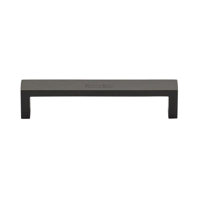 Heritage Brass Cabinet Hardware Matt Bronze / Cabinet Pull Handles / 128mm c/c Heritage Brass - Cabinet Pull Wide Metro Design 128mm CTC Matt Bronze Finish