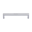 Heritage Brass Cabinet Hardware Polished Chrome / Cabinet Pull Handles / 160mm c/c Heritage Brass - Cabinet Pull Wide Metro Design 160mm CTC Polished Chrome Finish