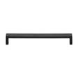 Heritage Brass Cabinet Hardware Matt Black / Cabinet Pull Handles / 192mm c/c Heritage Brass - Cabinet Pull Wide Metro Design 192mm CTC Matt Black Finish