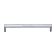 Heritage Brass Cabinet Hardware Polished Chrome / Cabinet Pull Handles / 192mm c/c Heritage Brass - Cabinet Pull Wide Metro Design 192mm CTC Polished Chrome Finish