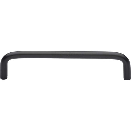 Heritage Brass Cabinet Hardware Matt Bronze / Cabinet Pull Handles / 128mm c/c Heritage Brass - Cabinet Pull Wire Design 128mm CTC Matt Bronze Finish