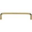 Heritage Brass Cabinet Hardware Polished Brass / Cabinet Pull Handles / 128mm c/c Heritage Brass - Cabinet Pull Wire Design 128mm CTC Polished Brass Finish