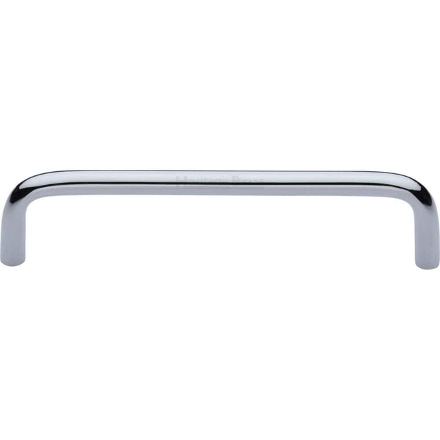 Heritage Brass Cabinet Hardware Polished Chrome / Cabinet Pull Handles / 128mm c/c Heritage Brass - Cabinet Pull Wire Design 128mm CTC Polished Chrome Finish