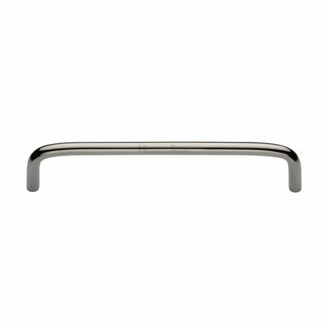 Heritage Brass Cabinet Hardware Polished Nickel / Cabinet Pull Handles / 160mm c/c Heritage Brass - Cabinet Pull Wire Design 160mm CTC Polished Nickel Finish