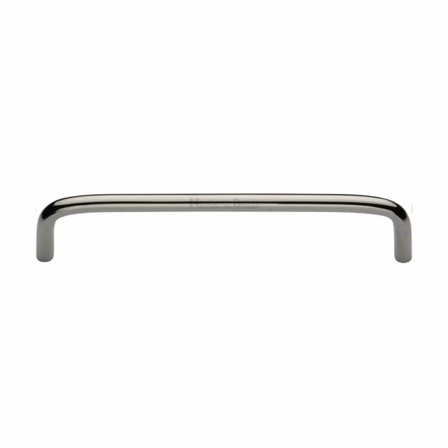 Heritage Brass Cabinet Hardware Polished Nickel / Cabinet Pull Handles / 160mm c/c Heritage Brass - Cabinet Pull Wire Design 160mm CTC Polished Nickel Finish