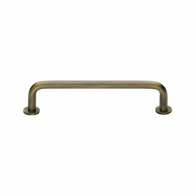 Heritage Brass Cabinet Hardware Antique Brass / Cabinet Pull Handles / 128mm c/c Heritage Brass - Cabinet Pull Wire Design with 16mm Rose 128mm CTC Antique Brass Fi