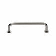 Heritage Brass Cabinet Hardware Polished Nickel / Cabinet Pull Handles / 128mm c/c Heritage Brass - Cabinet Pull Wire Design with 16mm Rose 128mm CTC Polished Nickel F