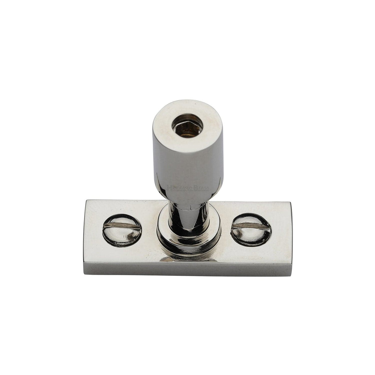 Heritage Brass Window Furniture Polished Nickel / Casement Stay Locking Pin Heritage Brass - Casement Stay Locking Pin Polished Nickel Finish