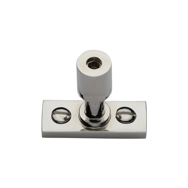 Heritage Brass Window Furniture Polished Nickel / Casement Stay Locking Pin Heritage Brass - Casement Stay Locking Pin Polished Nickel Finish