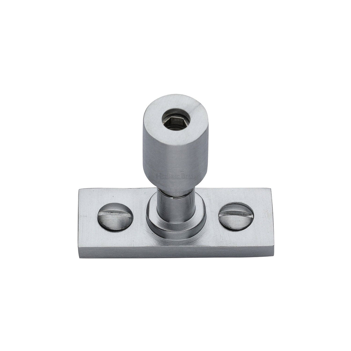 Heritage Brass Window Furniture Satin Chrome / Casement Stay Locking Pin Heritage Brass - Casement Stay Locking Pin Satin Chrome