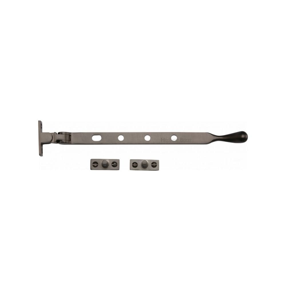 Heritage Brass Window Furniture Matt Bronze / 10"/250mm Heritage Brass - Casement Window Stay Ball Design 10" Matt Bronze Finish