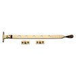 Heritage Brass Window Furniture Polished Brass / 12"/300mm Heritage Brass - Casement Window Stay Ball Design 12" Polished Brass Finish