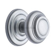 Heritage Brass Door Furniture Satin Chrome / Round Centre Door Knob Heritage Brass - Centre Door Knob Round Design 3 1/2" Satin Chrome Finish