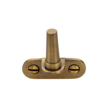 Heritage Brass Window Furniture Antique Brass / Casement Stay Pin Heritage Brass - Cranked Casement Stay Pin Antique Brass finish