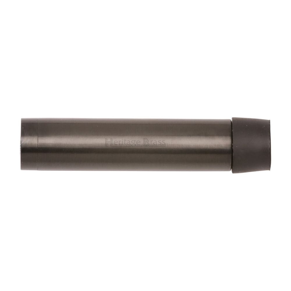 Heritage Brass Door Furniture Matt Bronze / Projection Door Stop Heritage Brass - Cylindrical Door Stop Without Rose 76mm Matt Bronze Finish