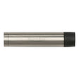 Heritage Brass Door Furniture Satin Nickel / Projection Door Stop Heritage Brass - Cylindrical Door Stop Without Rose 76mm Satin Nickel Finish