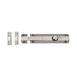 Heritage Brass Accessories Polished Nickel / Straight Surface Bolts / 100mm / 4" Heritage Brass - Door Bolt Flat 4" Polished Nickel Finish