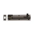 Heritage Brass Accessories Matt Bronze / Cranked Surface Bolts / 150mm / 6" Heritage Brass - Door Bolt Necked 6" x 1.5" Matt Bronze Finish