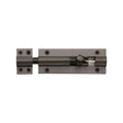 Heritage Brass Accessories Matt Bronze / Straight Surface Bolts / 100mm / 4" Heritage Brass - Door Bolt Straight 4" x 1.25" Matt Bronze Finish