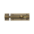 Heritage Brass Accessories Antique Brass / Straight Surface Bolts / 100mm / 4" Heritage Brass - Door Bolt Straight 4" x 1.5" Antique Brass Finish