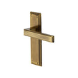 Heritage Brass Door Furniture Antique Brass / Latch Handles Heritage Brass - Door Handle Lever Latch Atlantis Design Antique Brass Finish