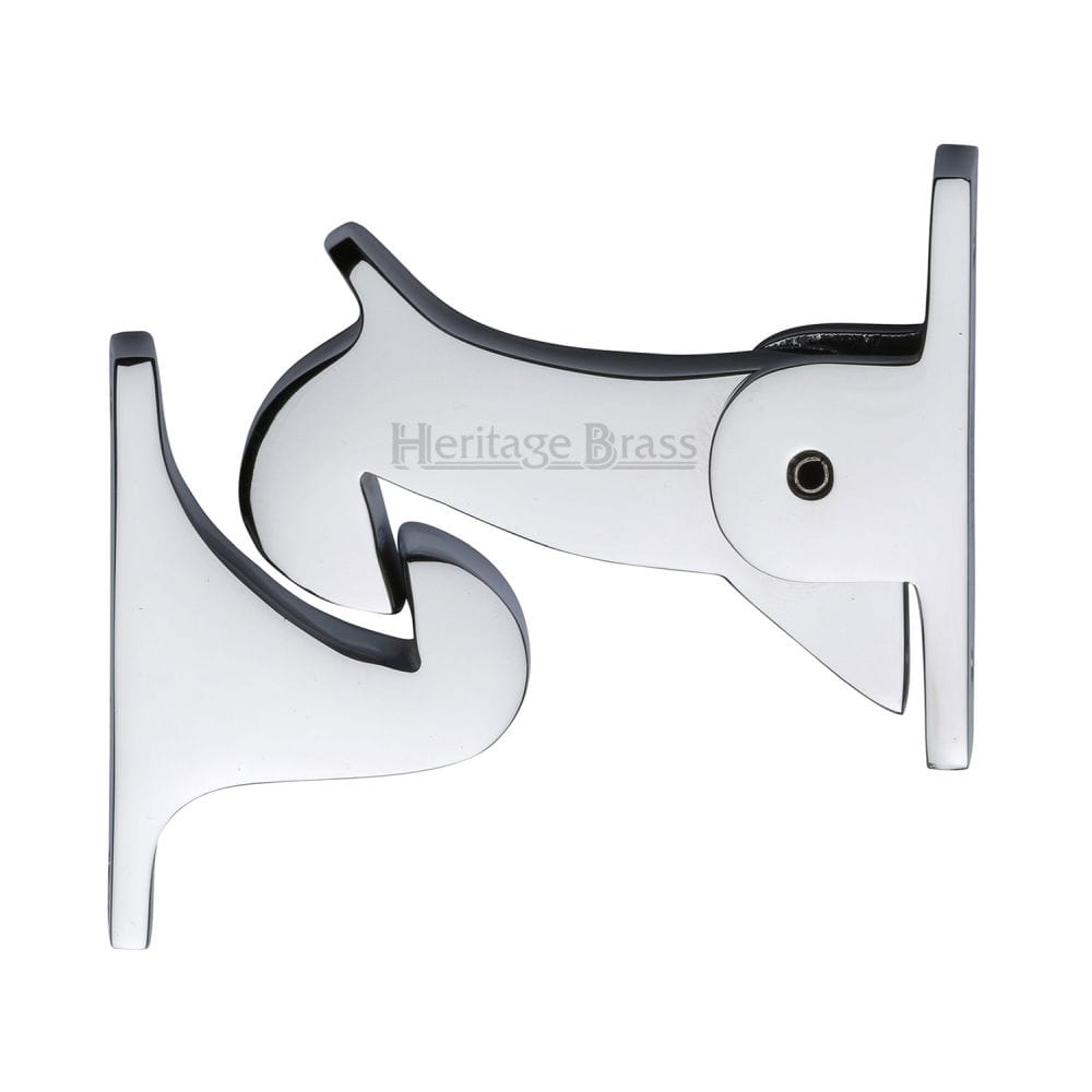 Heritage Brass Accessories Polished Chrome / Door Holder Heritage Brass - Door Holder Gravity Design Polished Chrome Finish