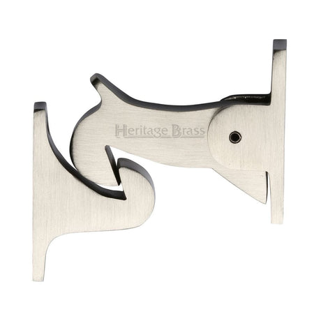 Heritage Brass Accessories Satin Nickel / Door Holder Heritage Brass - Door Holder Gravity Design Satin Nickel Finish