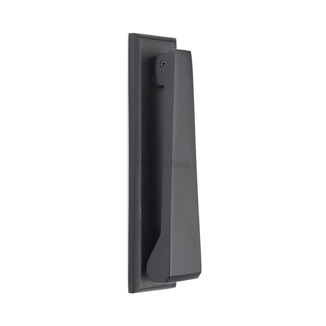 Heritage Brass Door Furniture Matt Black Heritage Brass - Door Knocker Matt Black finish