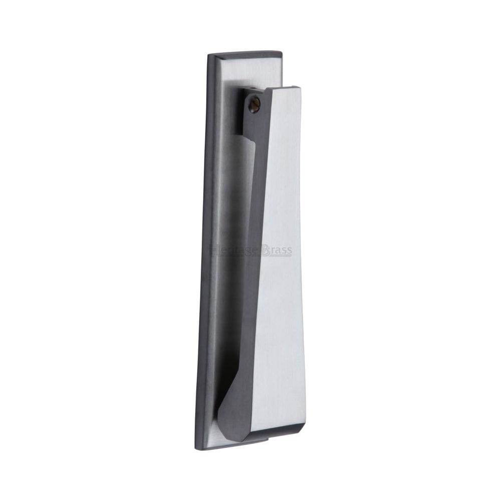 Heritage Brass Door Furniture Satin Chrome Heritage Brass - Door Knocker Satin Chrome Finish