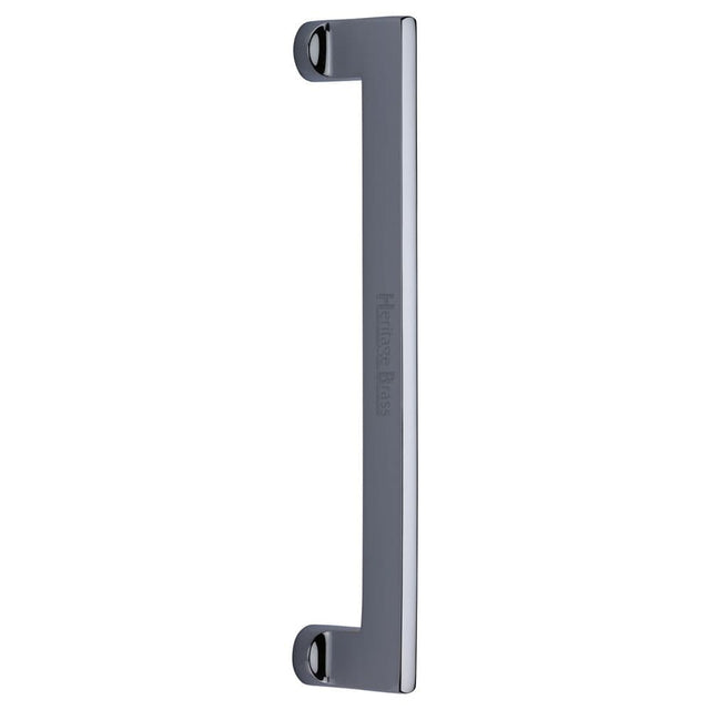 Heritage Brass Door Furniture Polished Chrome / Pull Handles (Bolt Through) Heritage Brass - Door Pull Handle Apollo Design 307mm Polished Chrome Finish