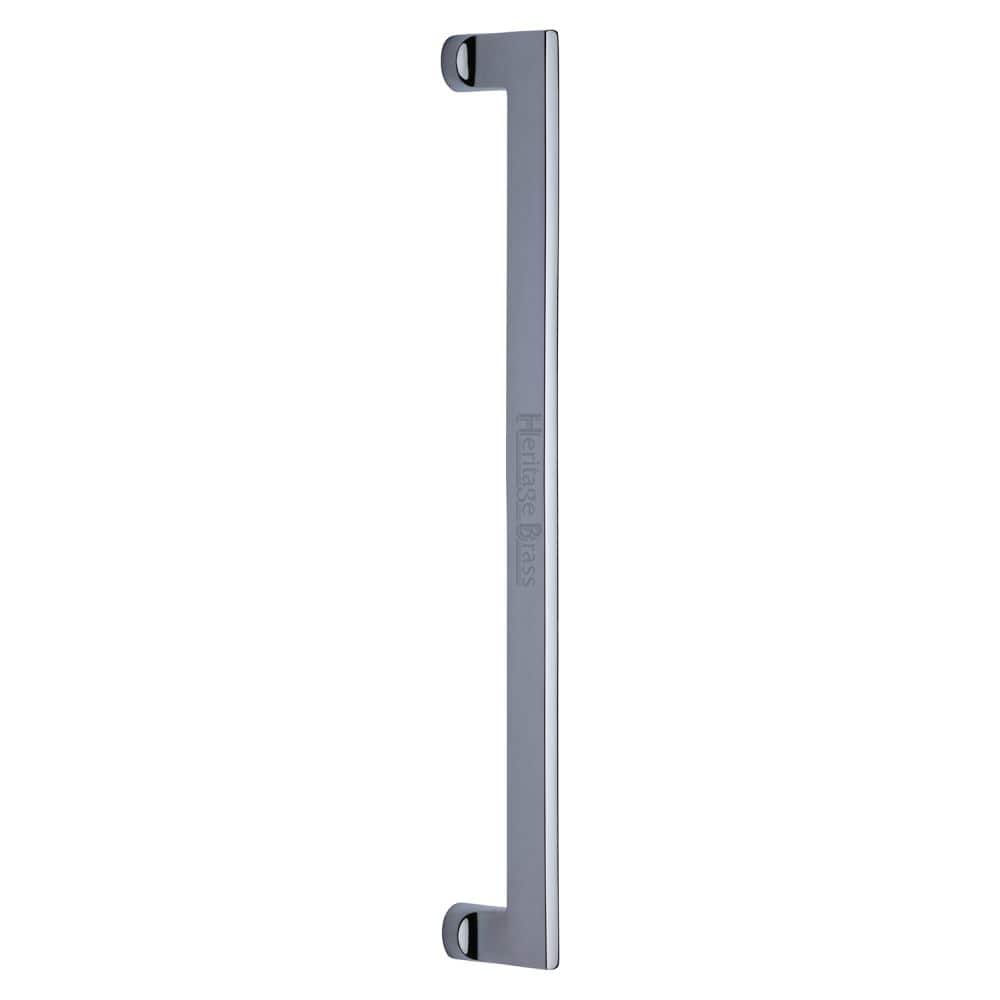 Heritage Brass Door Furniture Polished Chrome / Pull Handles (Bolt Through) Heritage Brass - Door Pull Handle Apollo Design 460mm Polished Chrome Finish
