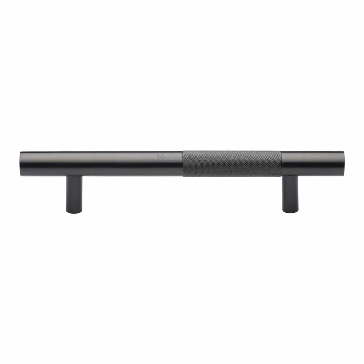 Heritage Brass Door Furniture Matt Bronze / Pull Handles (Bolt Through) Heritage Brass - Door Pull Handle Bar Knurled Design 305mm Matt Bronze Finish