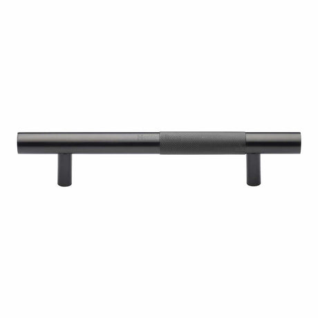 Heritage Brass Door Furniture Matt Bronze / Pull Handles (Bolt Through) Heritage Brass - Door Pull Handle Bar Knurled Design 305mm Matt Bronze Finish