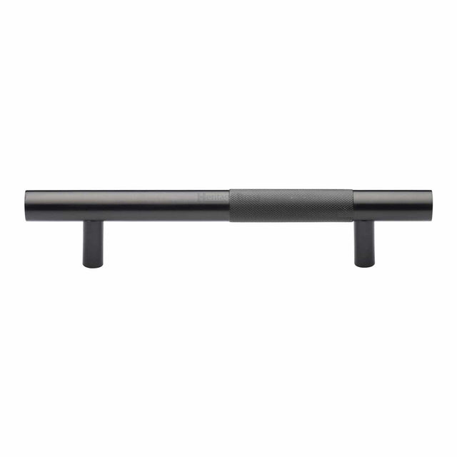 Heritage Brass Door Furniture Matt Bronze / Pull Handles (Bolt Through) Heritage Brass - Door Pull Handle Bar Knurled Design 305mm Matt Bronze Finish