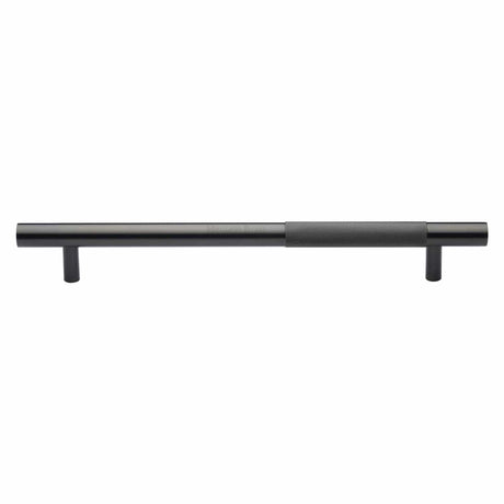 Heritage Brass Door Furniture Matt Bronze / Pull Handles (Bolt Through) Heritage Brass - Door Pull Handle Bar Knurled Design 457mm Matt Bronze Finish