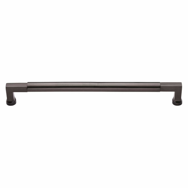 Heritage Brass Door Furniture Matt Bronze / Pull Handles (Bolt Through) Heritage Brass - Door Pull Handle Bauhaus Design 483mm Matt Bronze Finish
