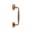Heritage Brass Door Furniture Antique Brass / Pull Handles (Face Fix) Heritage Brass - Door Pull Handle Cranked Design 10" Antique Brass Finish