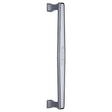 Heritage Brass Door Furniture Polished Chrome / Pull Handles (Bolt Through) Heritage Brass - Door Pull Handle Deco Design 305mm Polished Chrome Finish