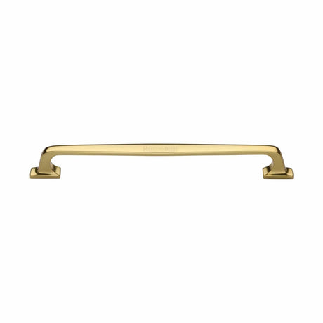 Heritage Brass Door Furniture Polished Brass / Pull Handles (Bolt Through) Heritage Brass - Door Pull Handle Durham Design 345mm Polished Brass Finish