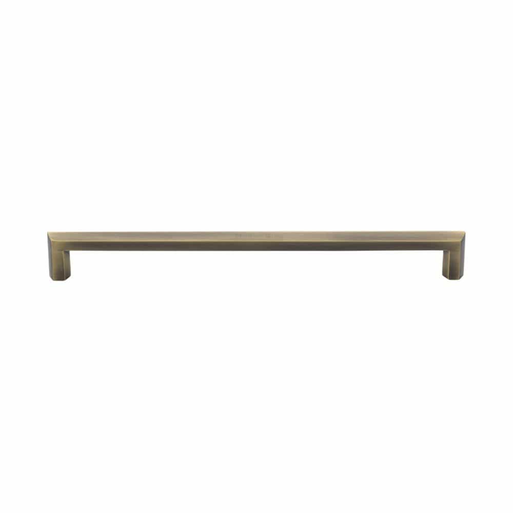 Heritage Brass Door Furniture Antique Brass / Pull Handles (Bolt Through) Heritage Brass - Door Pull Handle Hexagonal Design 328mm Antique Brass Finish